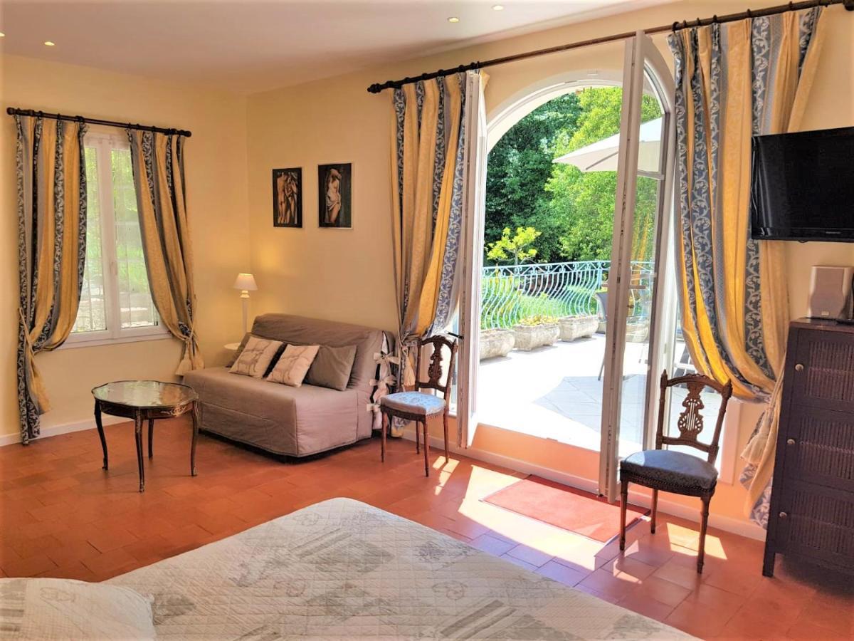 B&B With Charm, Quiet, Kitchen, Sw Pool. Grasse Eksteriør billede